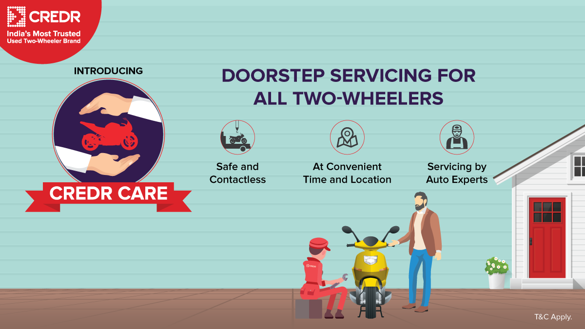 Doorstep Servicing for Two wheelers CredR Blog Latest News