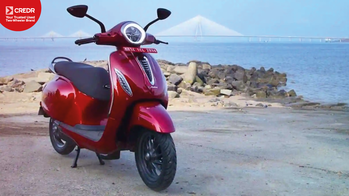 bajaj electric bike showroom
